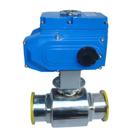 電動衛生級快裝球閥